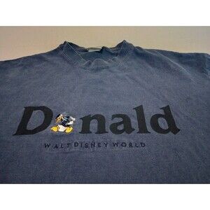 Walt Disney World Donald Walt Disney World Men's T-shirt Vintage Large